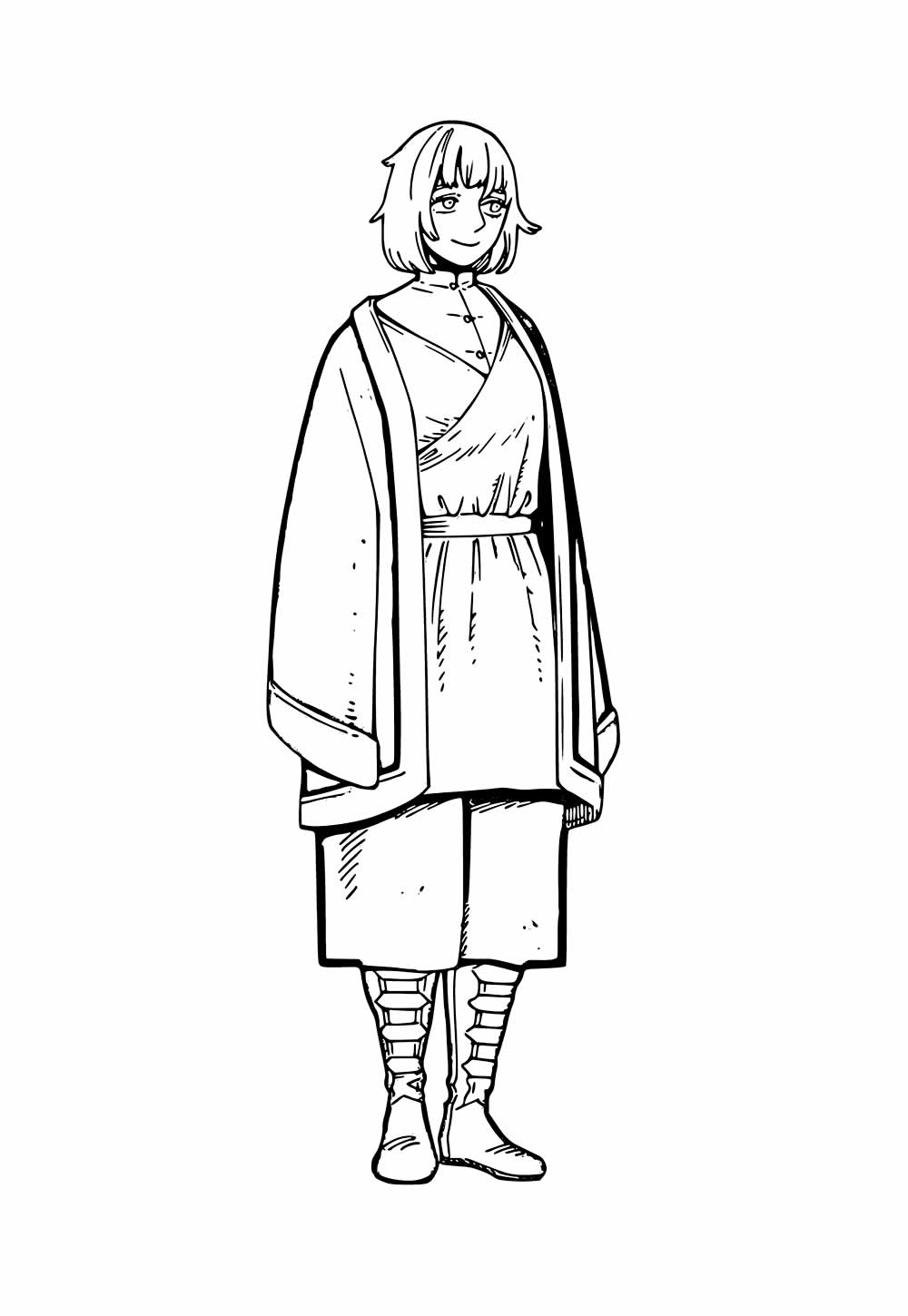 Delicious in Dungeon para pintar