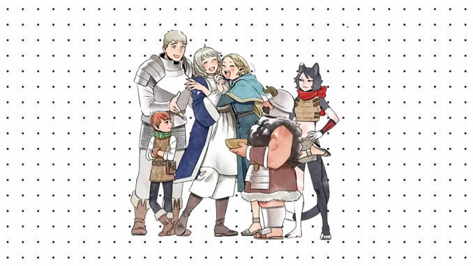 Desenhos de Delicious in Dungeon para colorir