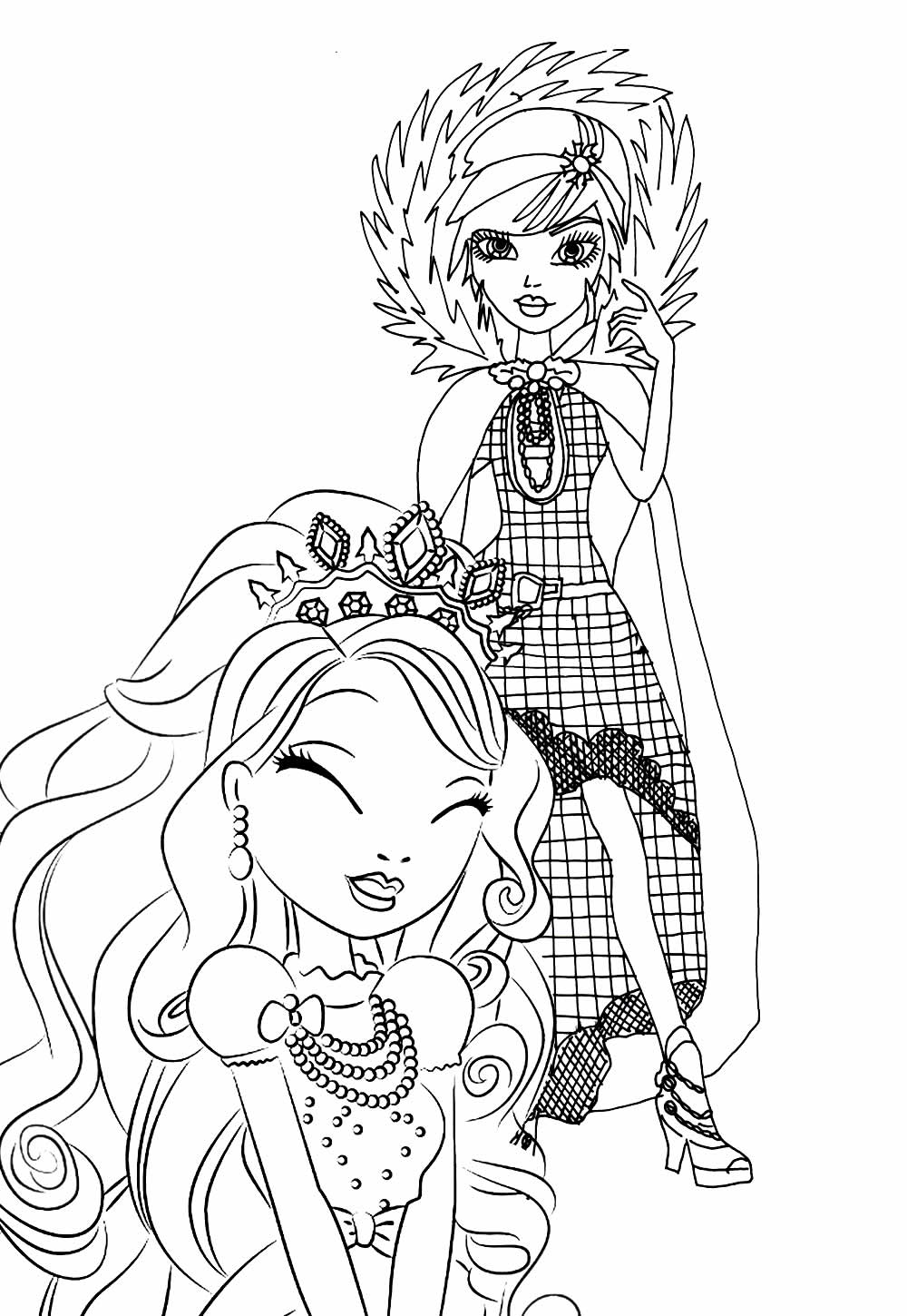 Desenhos de Ever After High para pintar