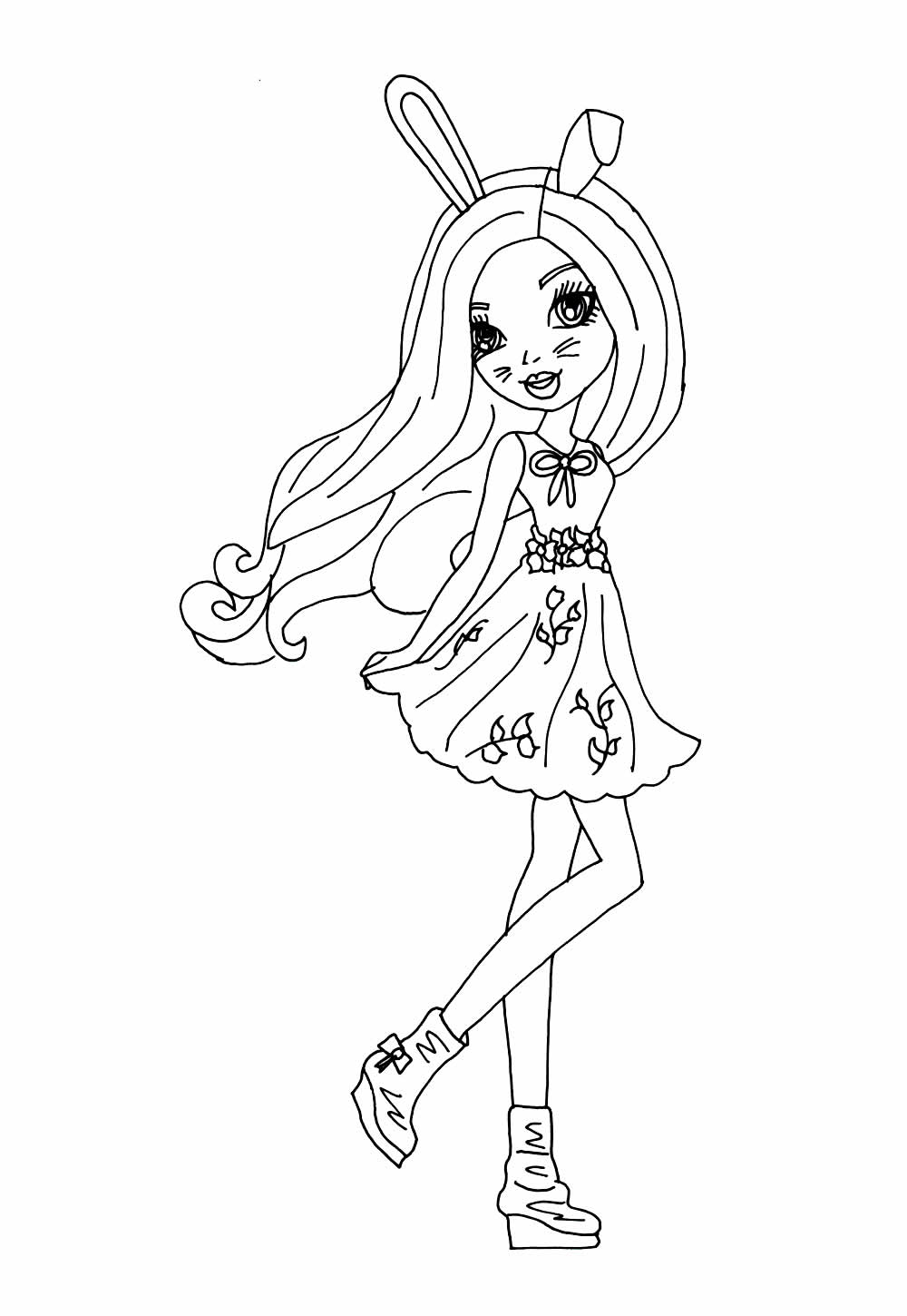Ever After High para pintar