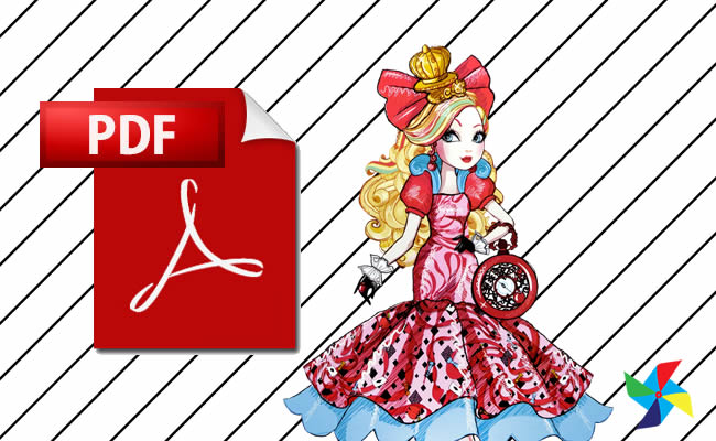 Desenhos de Ever After High em PDF