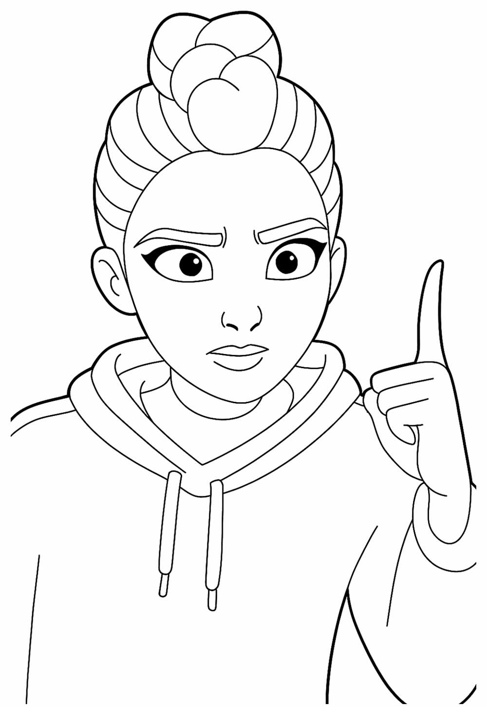 Desenhos das Guerreiras do K-Pop para pintar