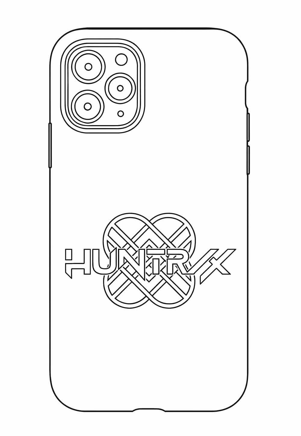 Desenho de HUNTR/X para colorir