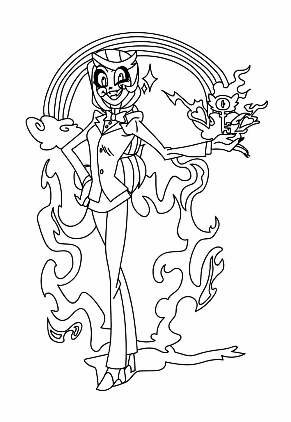 Desenhos de Hazbin Hotel para colorir