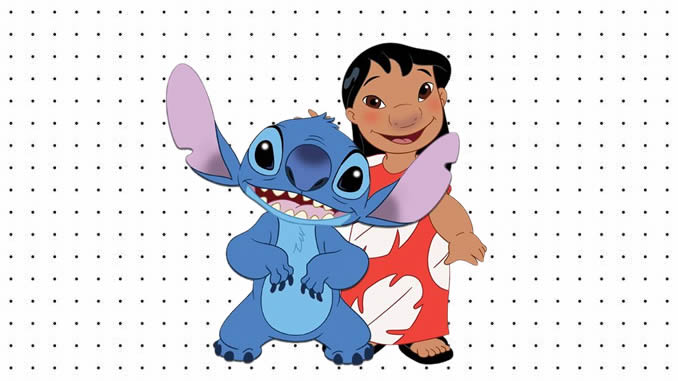 Desenhos de Lilo e Stitch para colorir