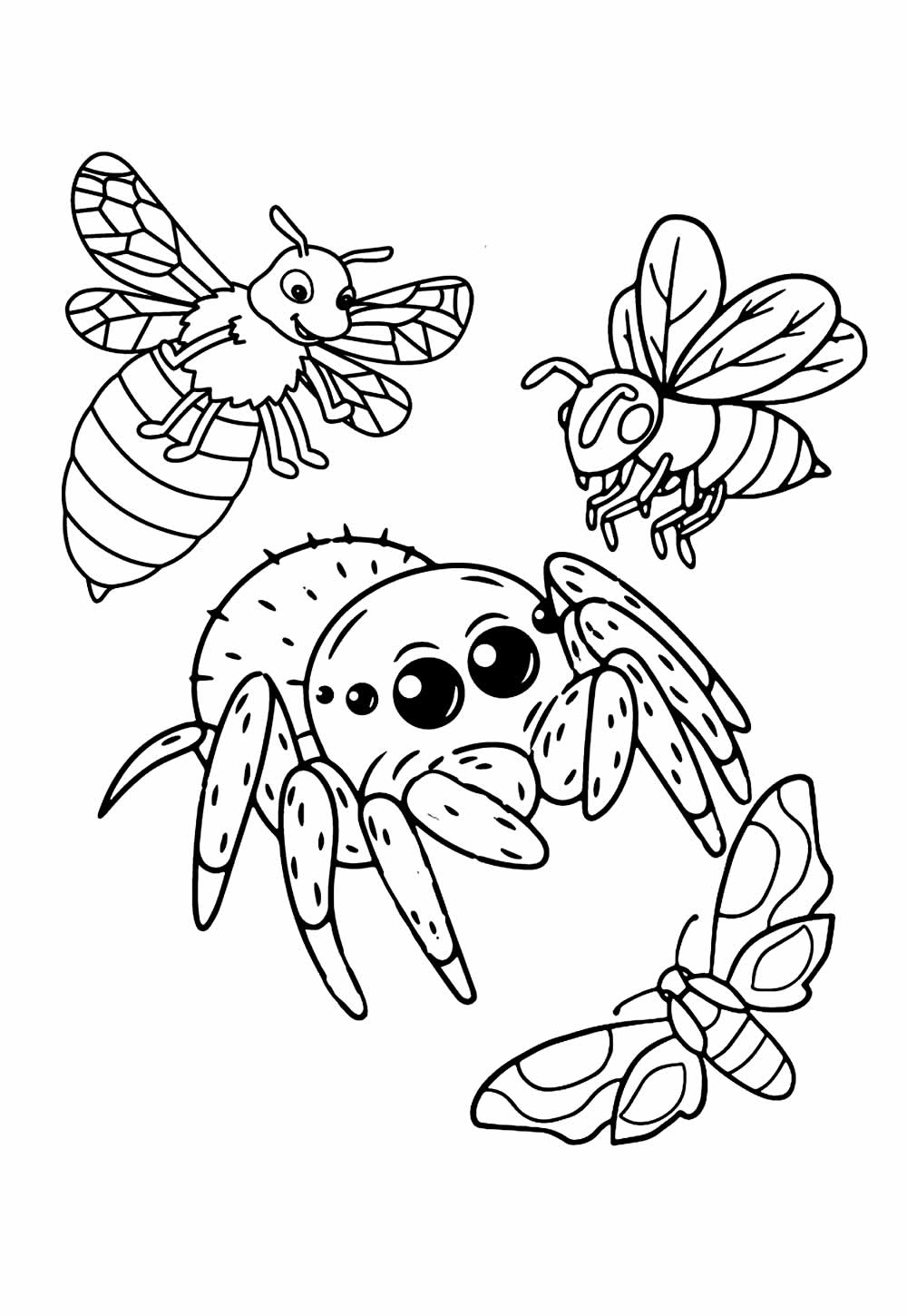 Desenho de Lucas, a Aranha