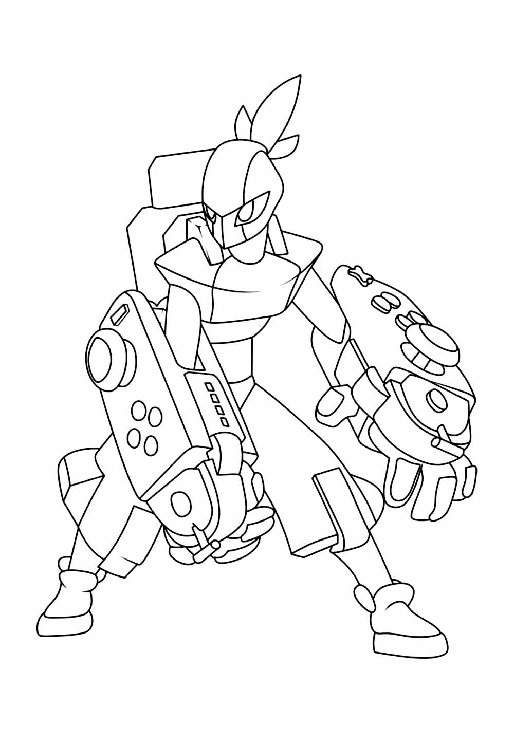 Desenhos Medabots Pintar