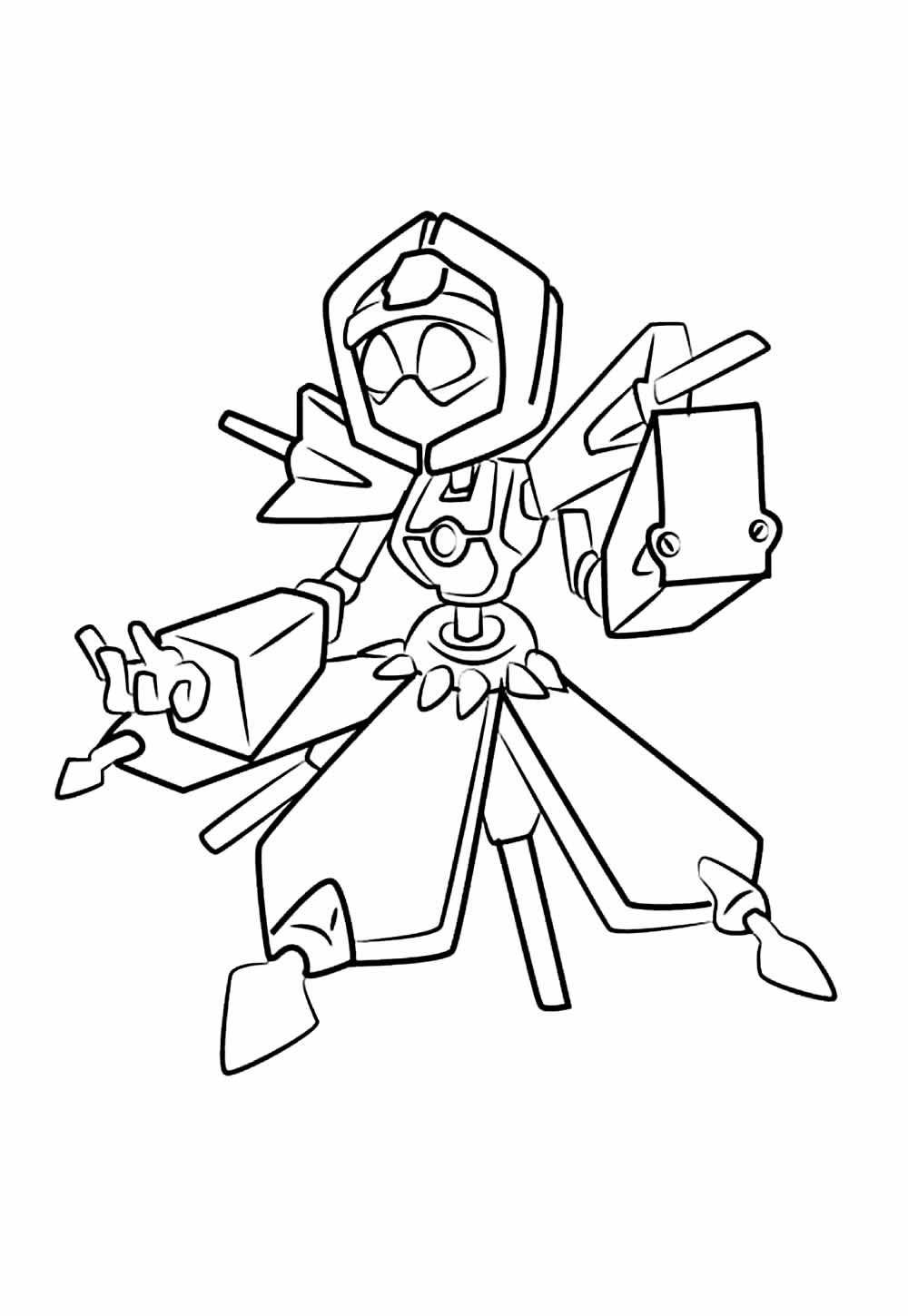 Desenhos Medabots Imprimir e Colorir