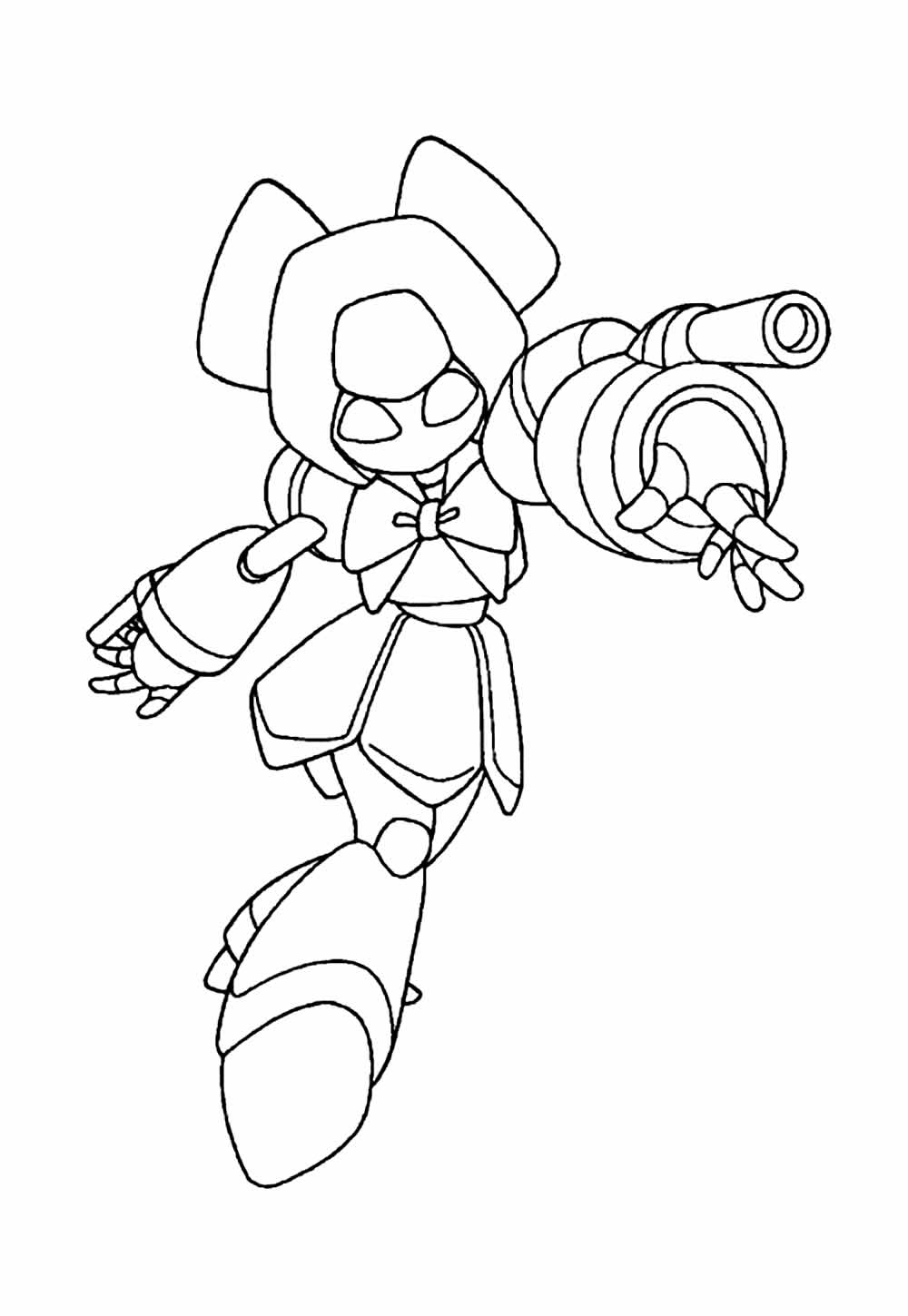 Desenho de Medabots para pintar