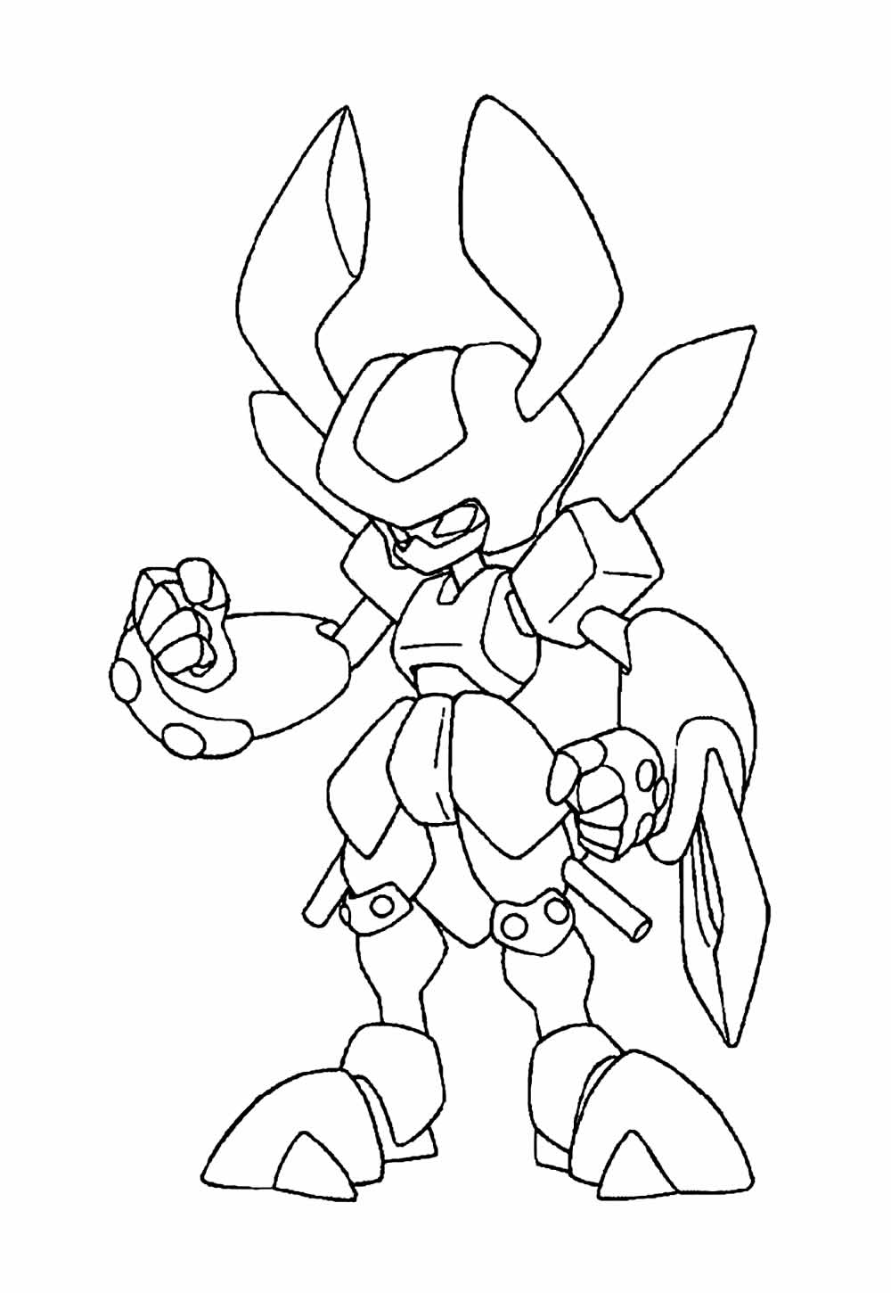 Medabots para colorir