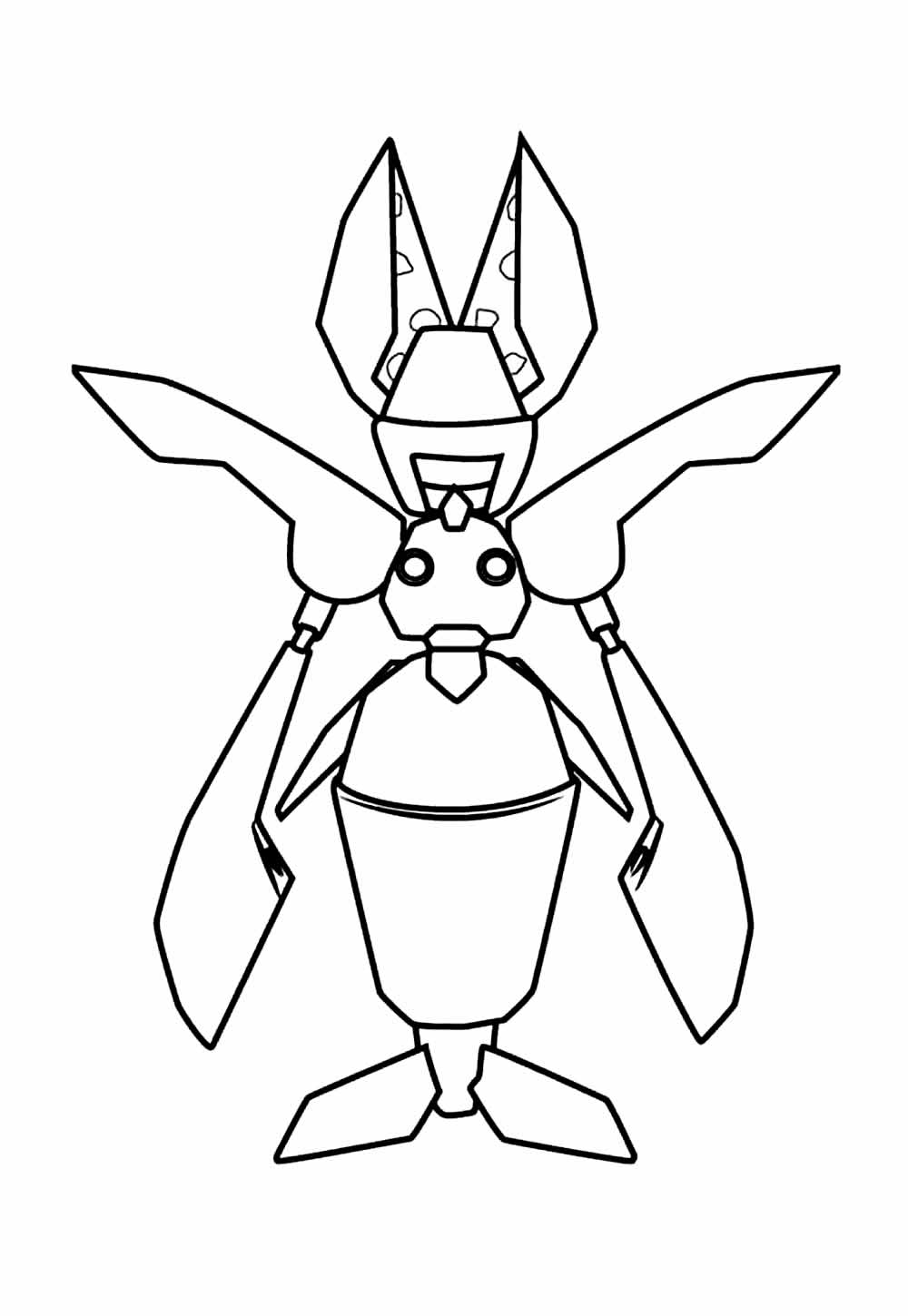 Medabots para colorir e pintar
