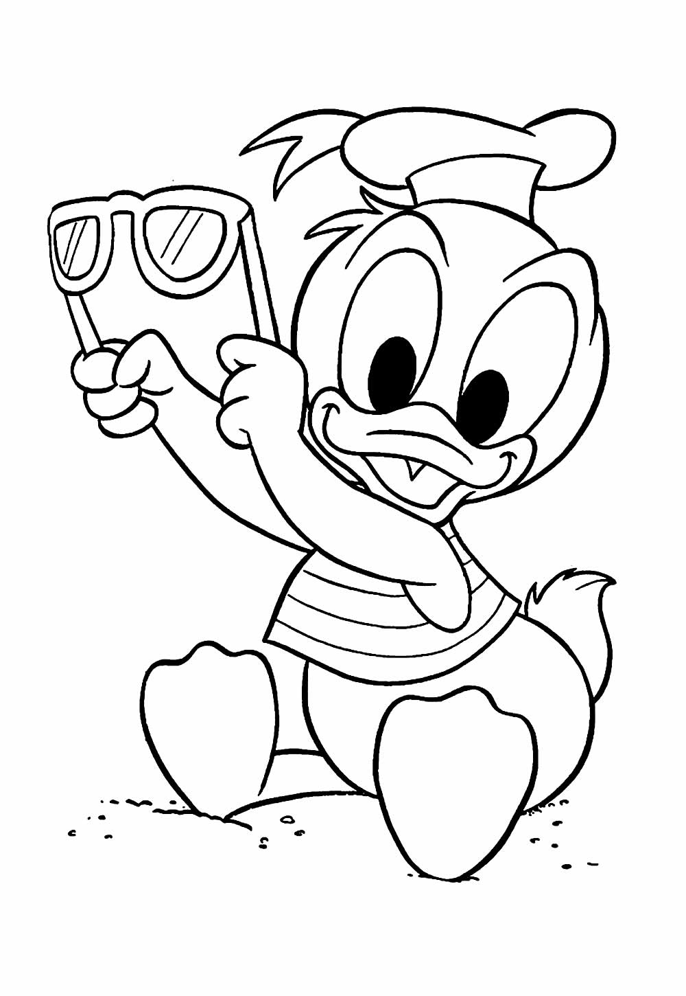 Desenho para pintar - Mickey e Seus Amigos