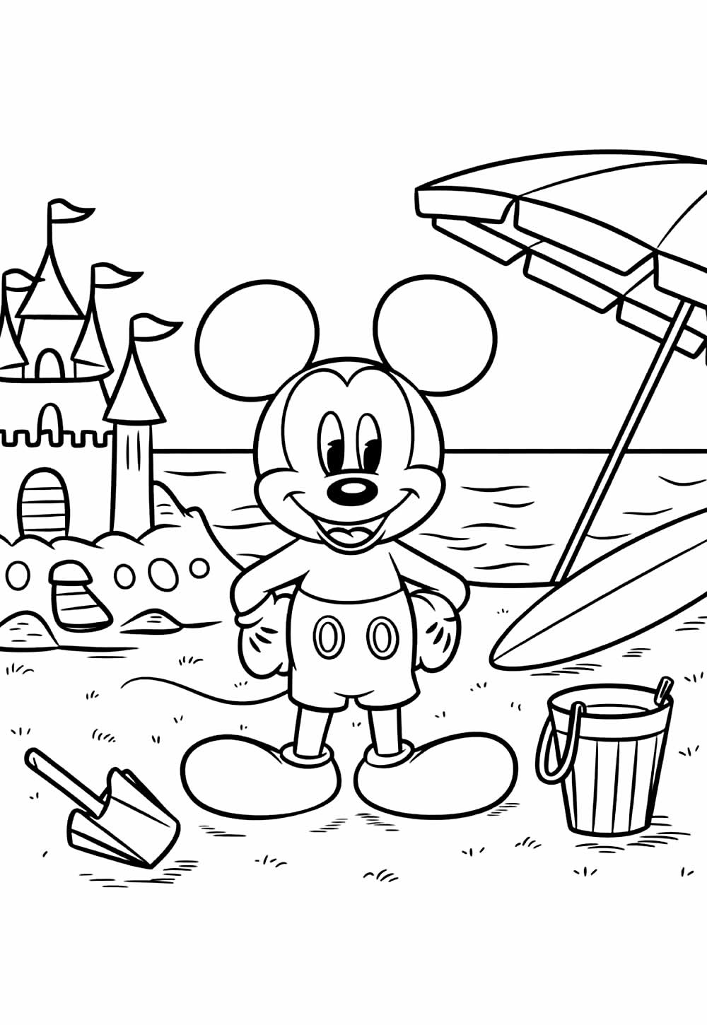 Desenho do Mickey Mouse