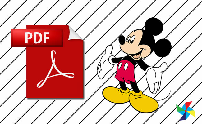 Desenhos de Mickey e Seus Amigos em PDF