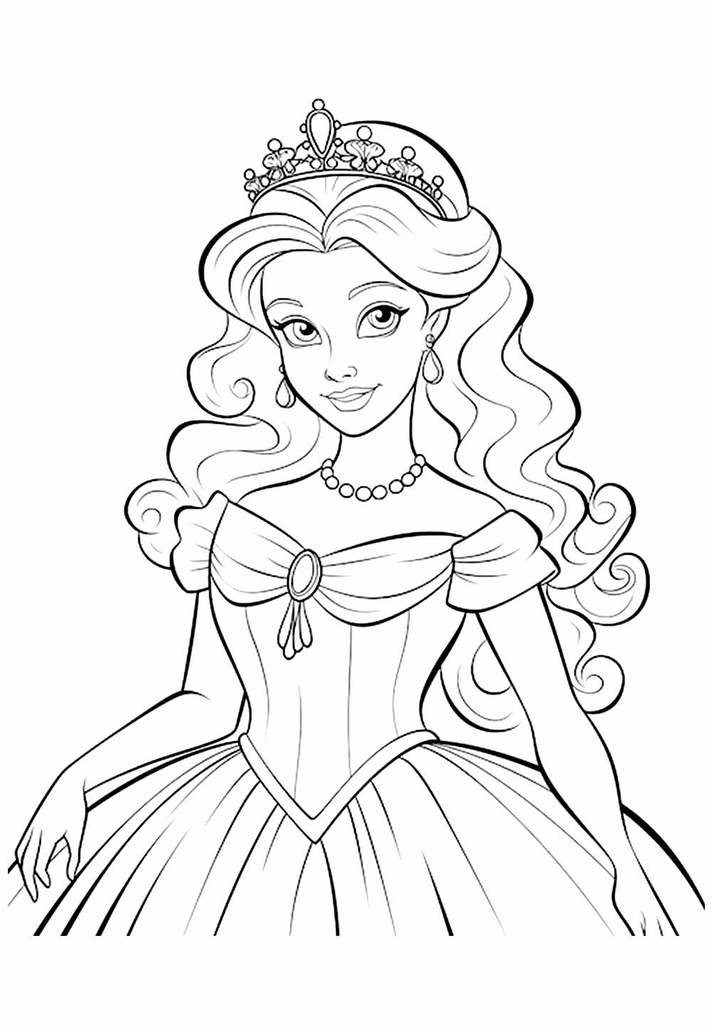 Desenho Noiva Colorir