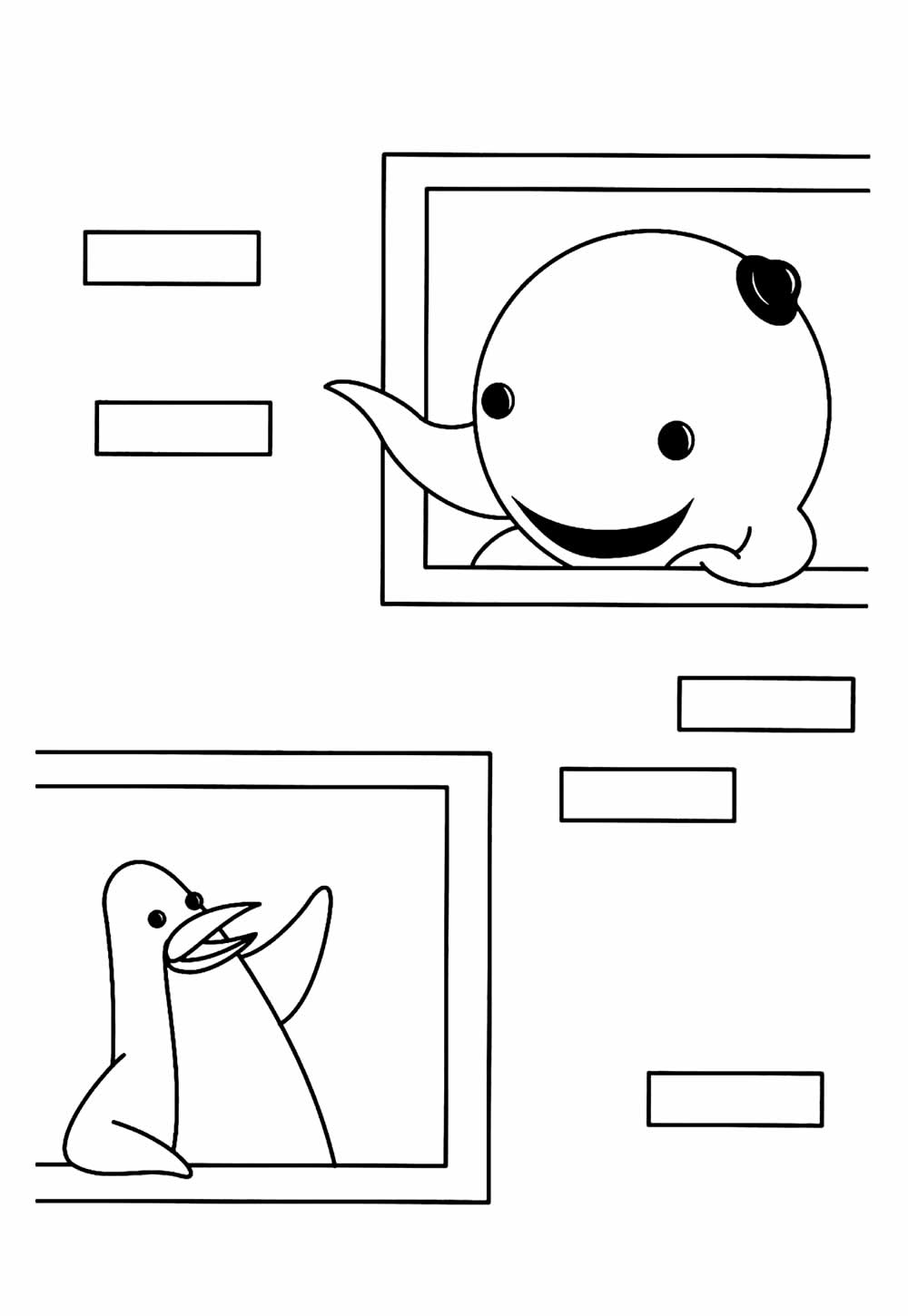 Desenho para colorir Oswaldo