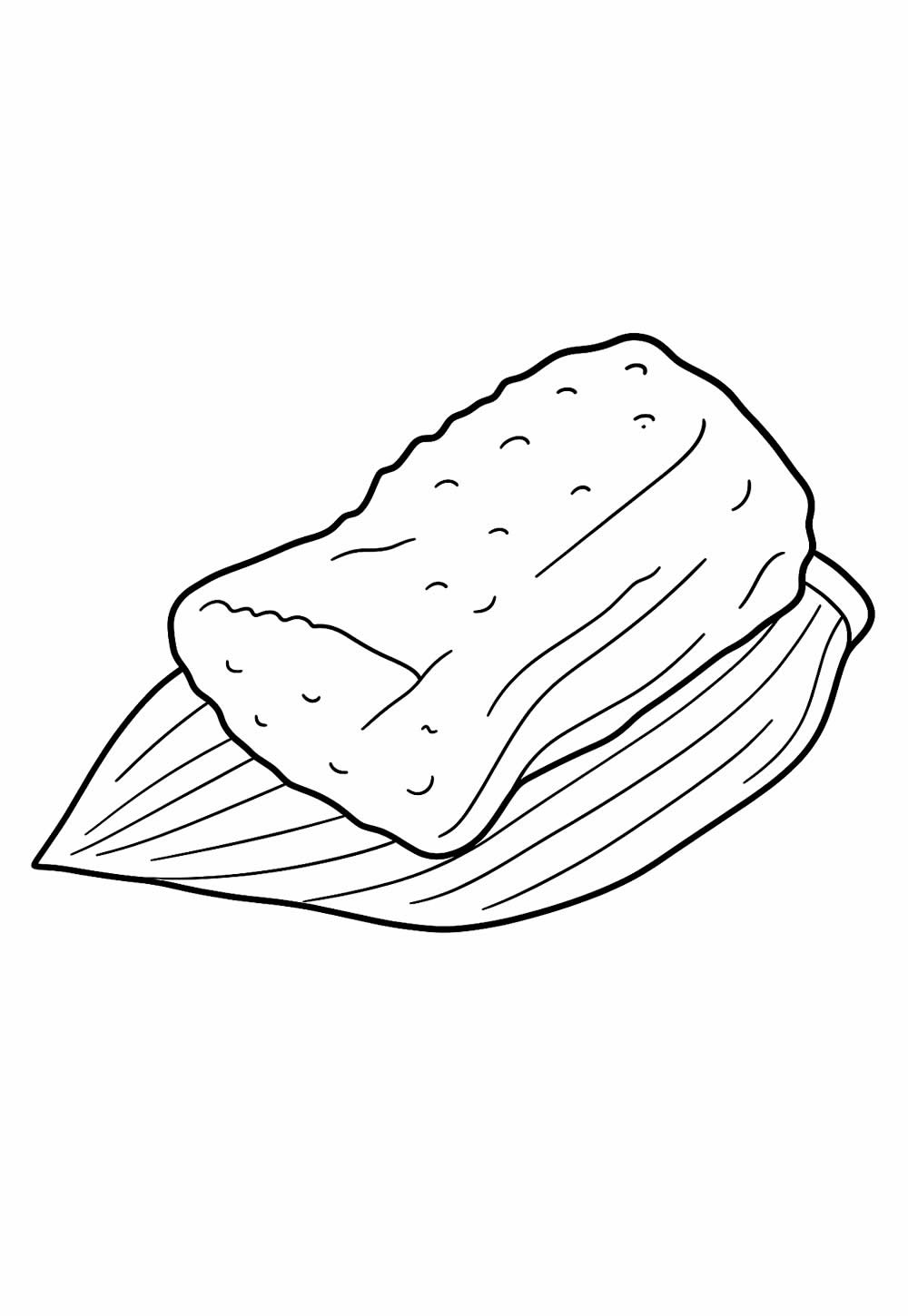 Desenho de Pamonha