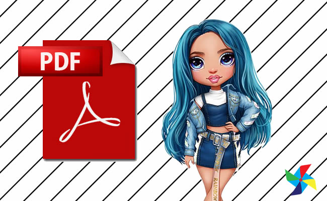 Desenhos de Rainbow High em PDF