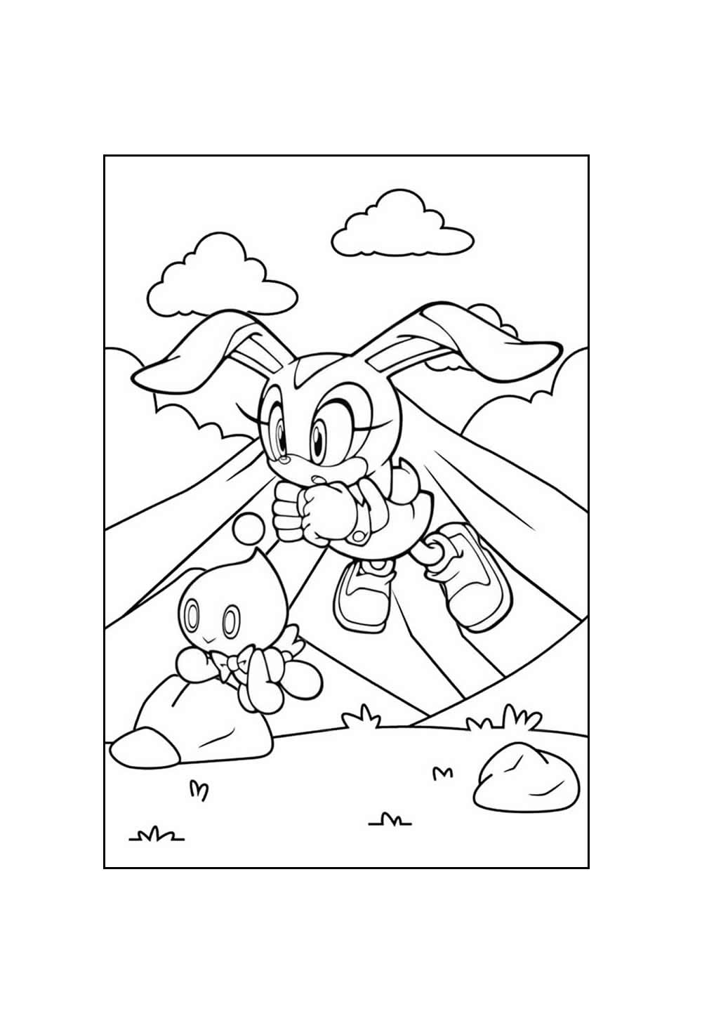 Desenhos Sonic Pintar