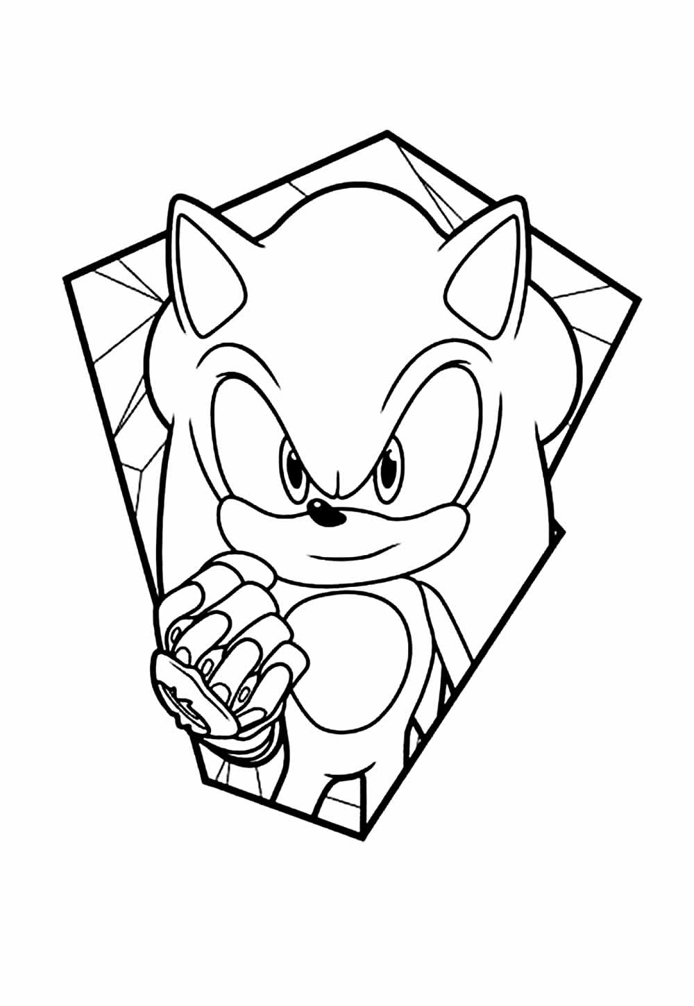 Desenhos Sonic Prime Colorir