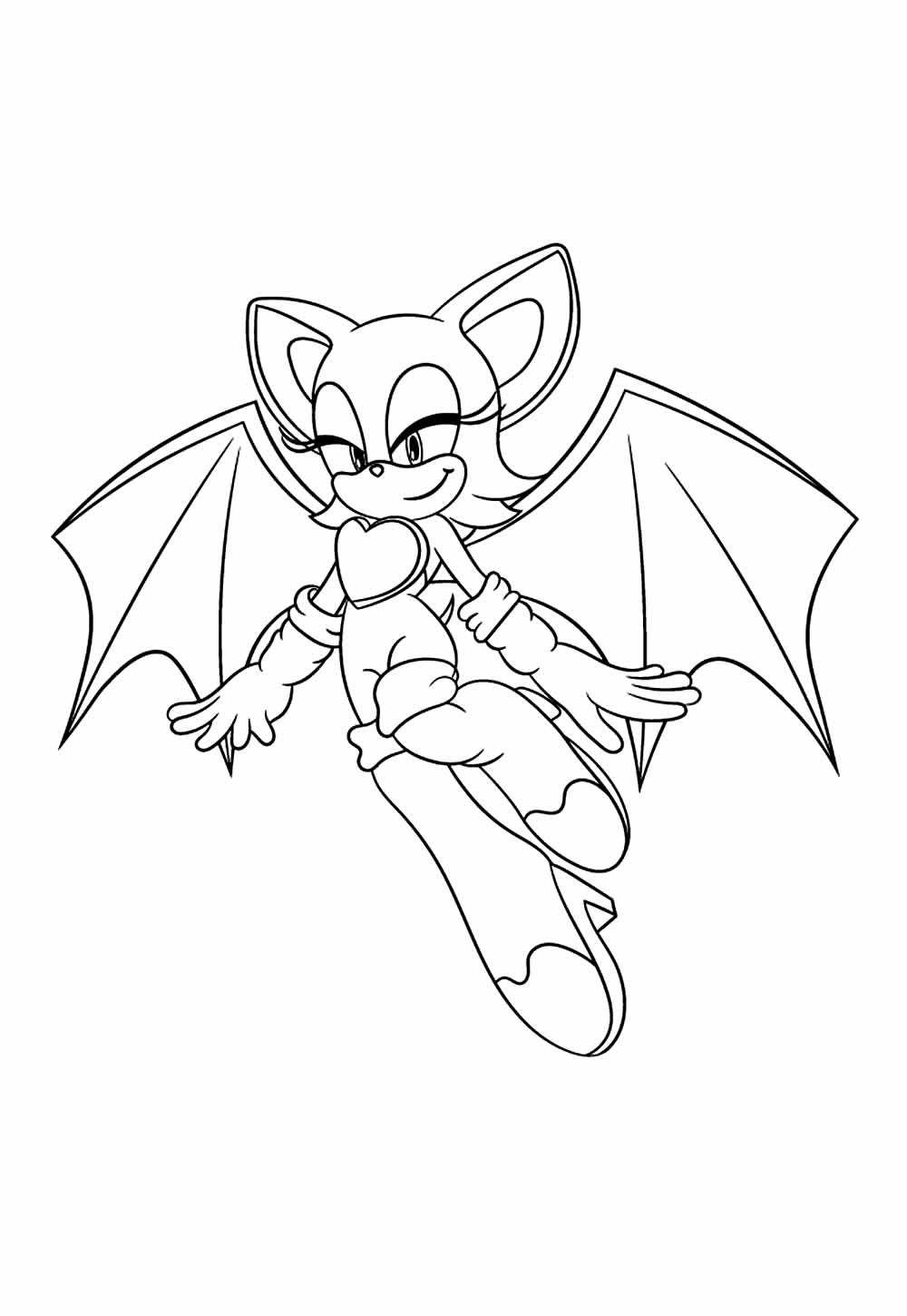 Desenho Sonic Colorir