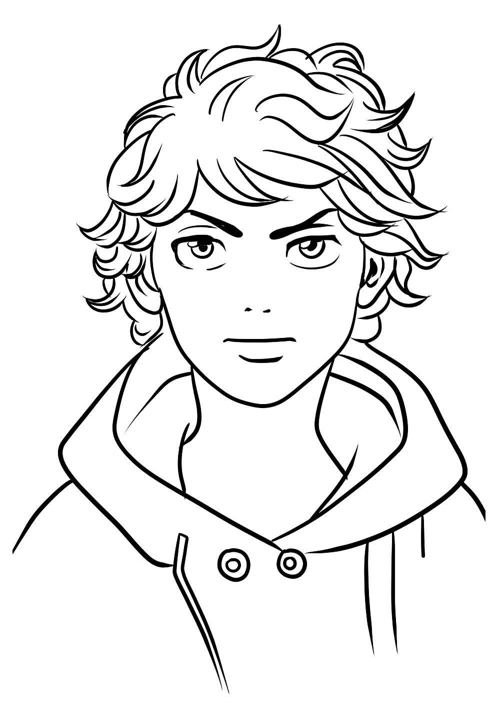 Desenho de Tokyo Revengers para pintar