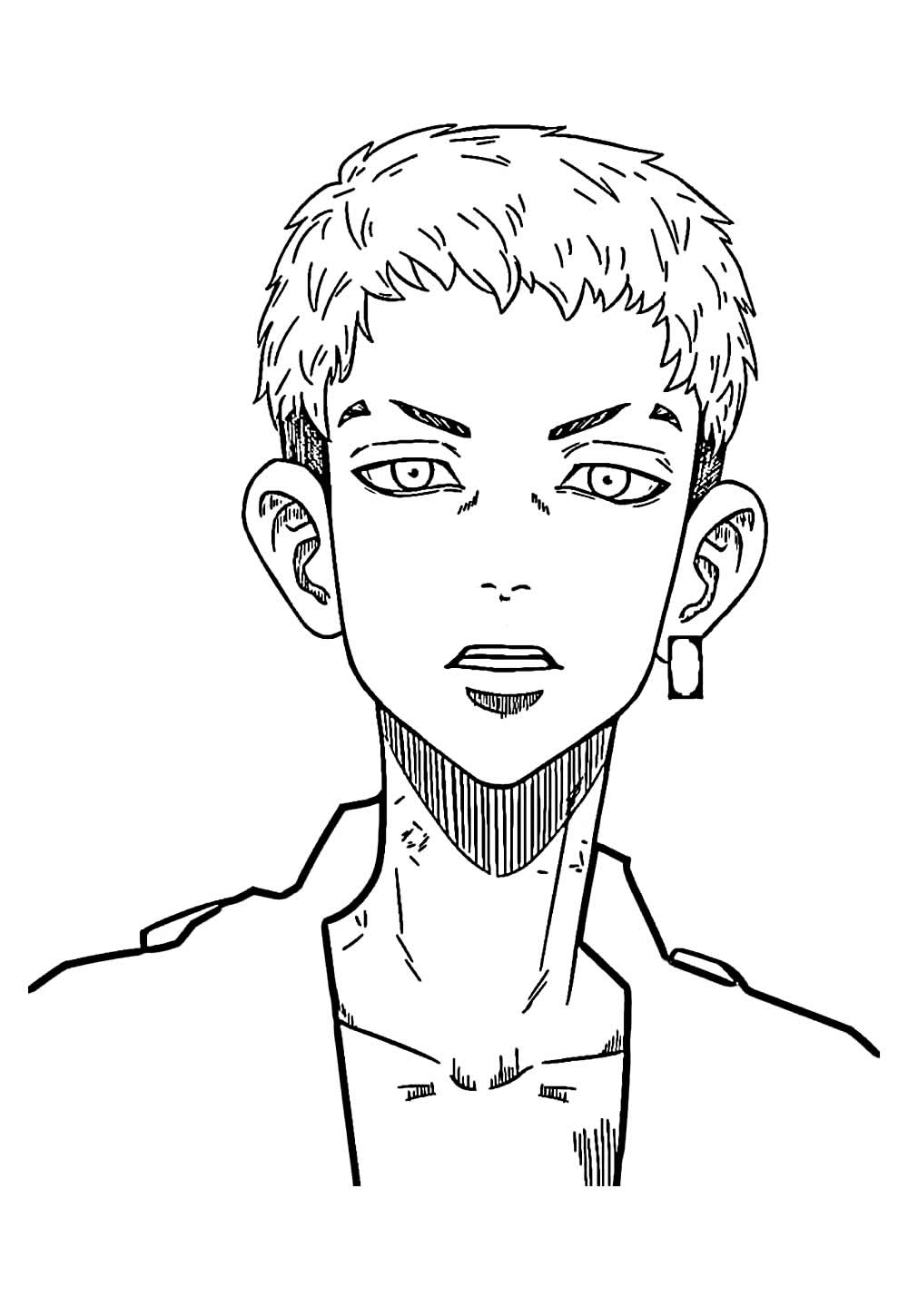Desenhos de Tokyo Revengers para colorir