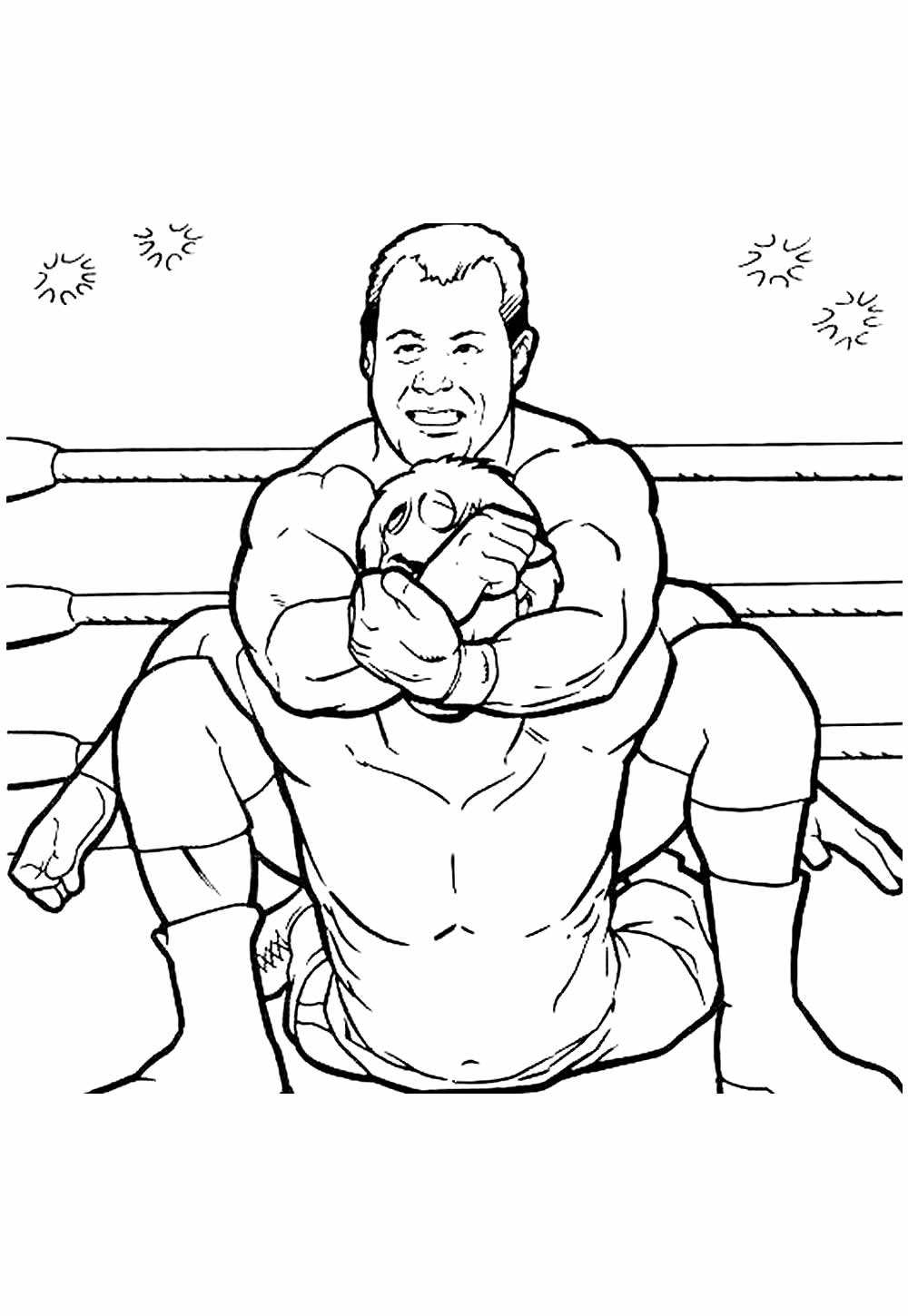Desenhos de UFC para pintar