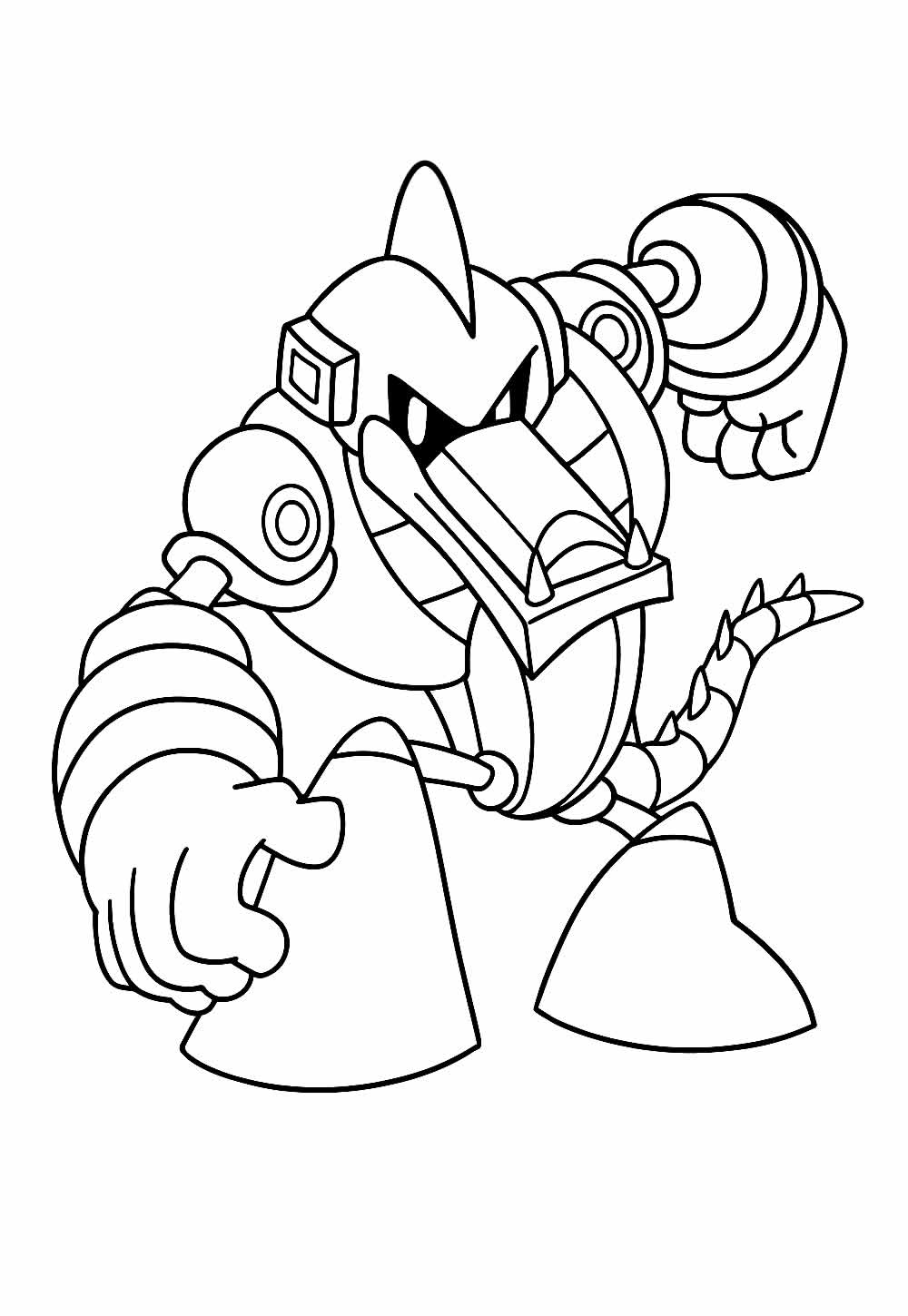 Desenho de Vector the Crocodile para imprimir