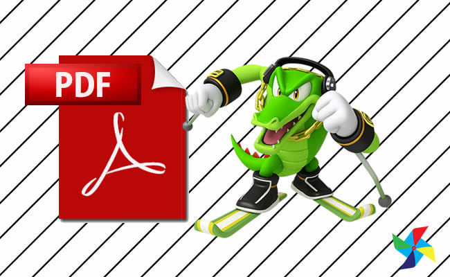 Desenhos de Vector the Crocodile em PDF
