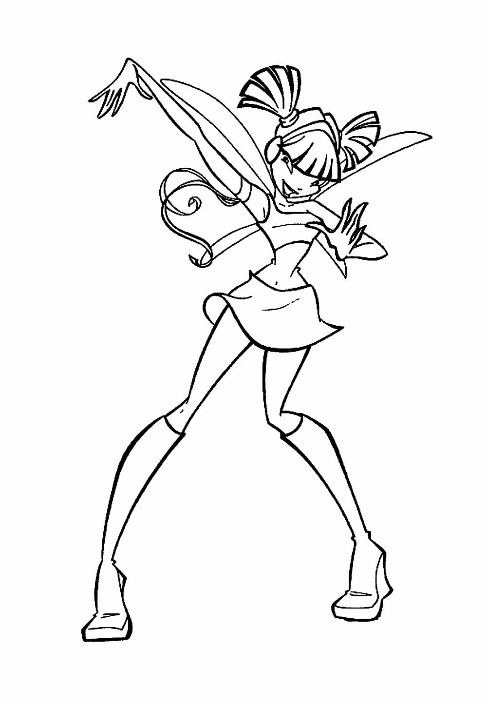 Modelo de Winx Club