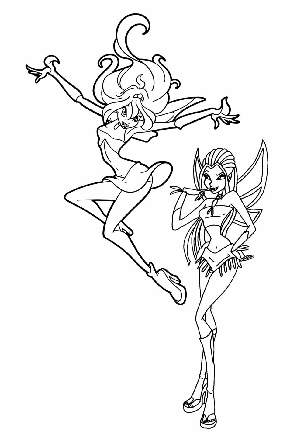 Desenhos Winx Club Colorir