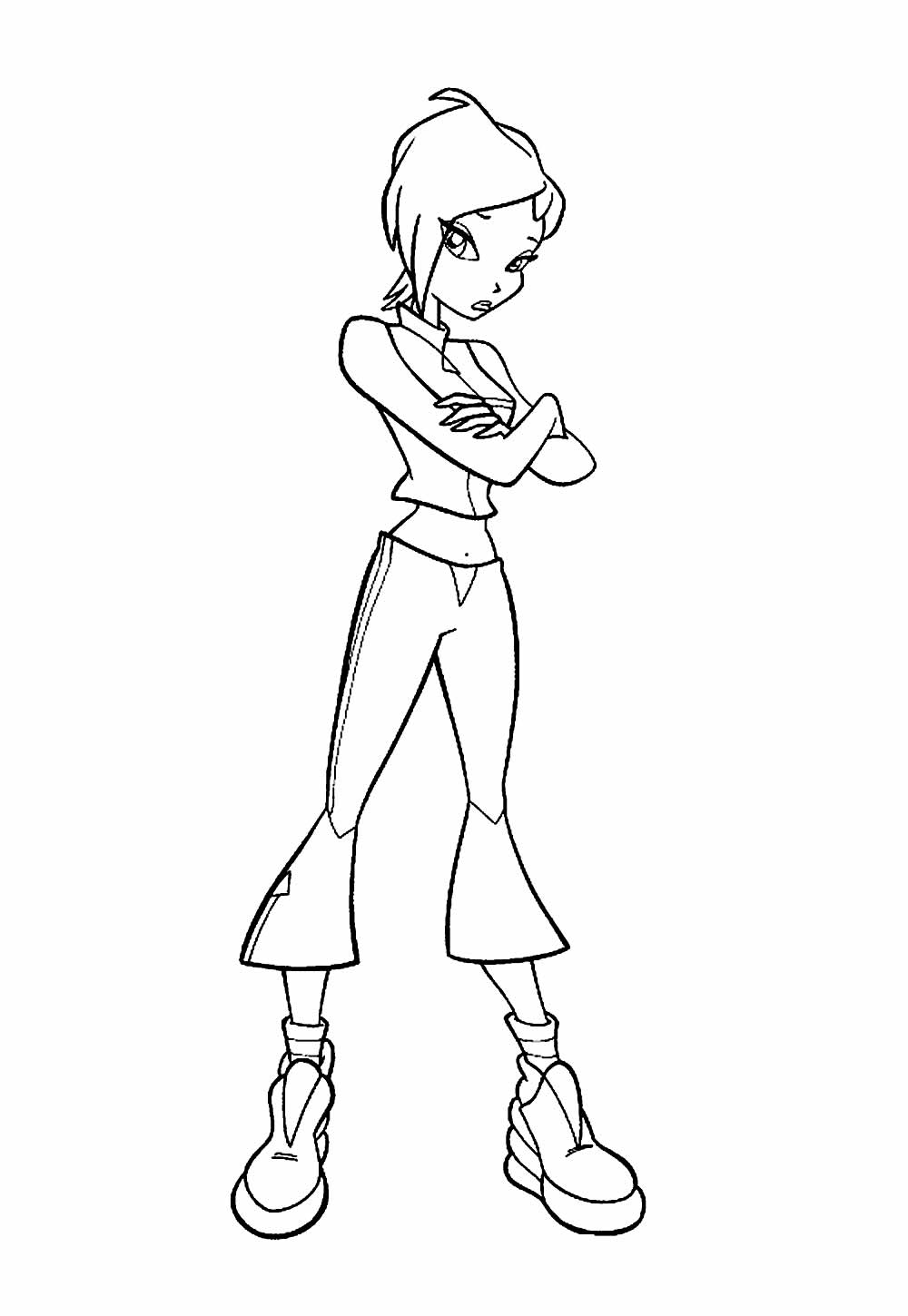 Desenhos Winx Club Pintar