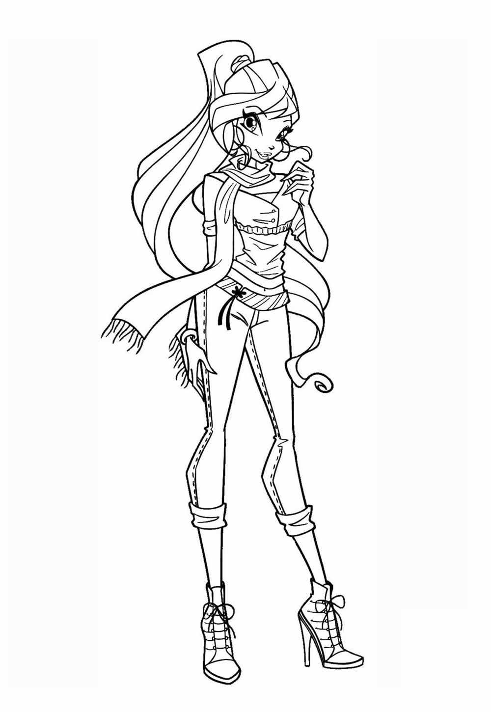 Desenho de Winx Club