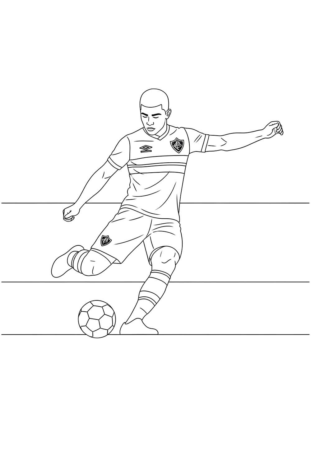Desenhos de Fluminense para colorir