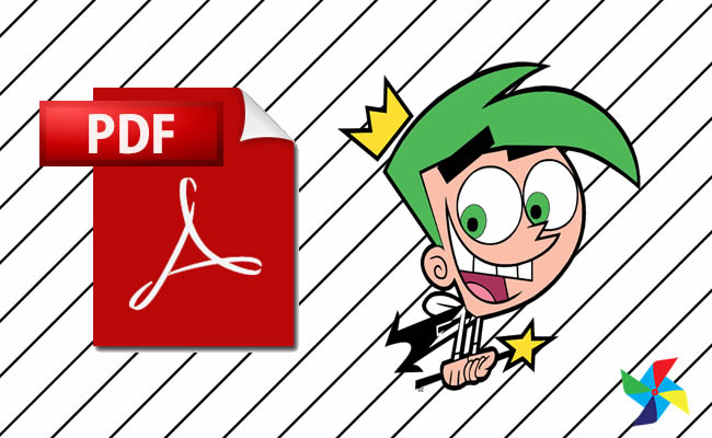 Desenhos dos Padrinhos Mágicos em PDF