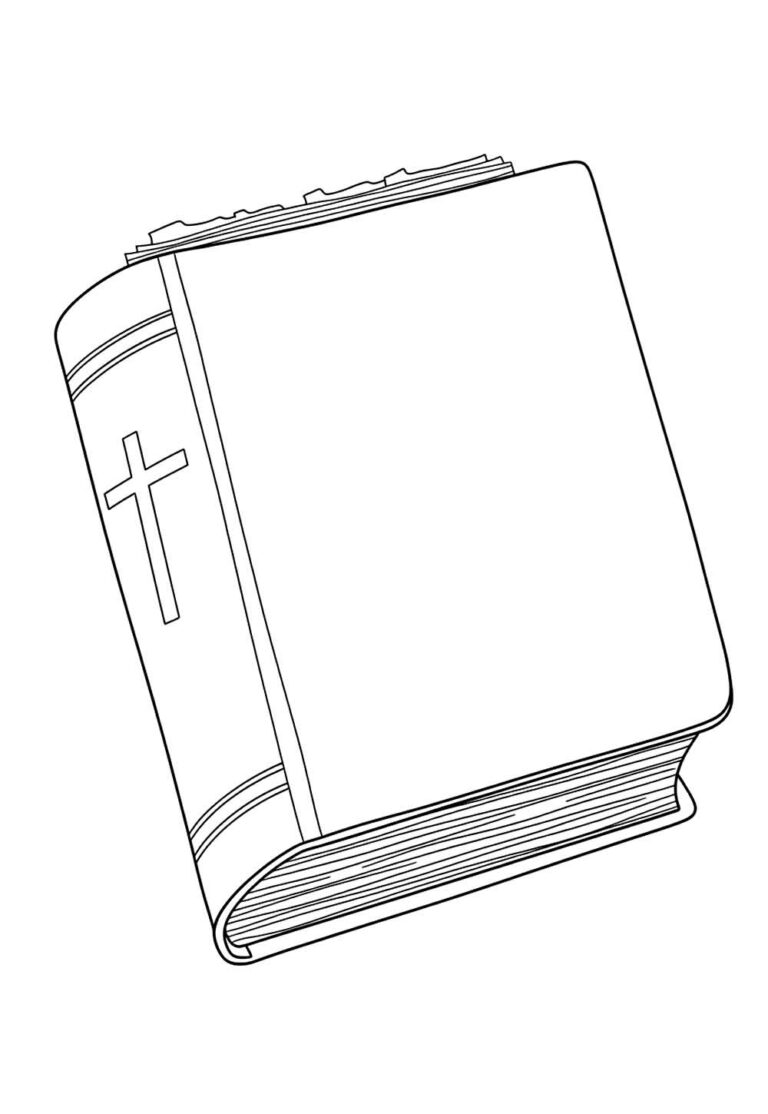 Desenhos da Bíblia para colorir - Bora Colorir