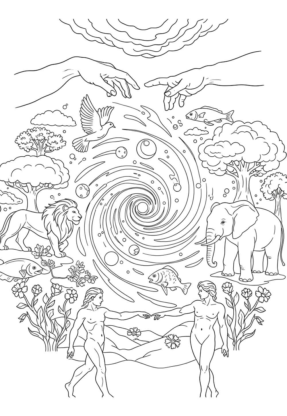 Desenhos da Criação do Mundo