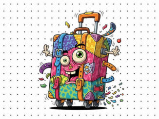 Desenhos da Mala Maluca para colorir