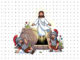 Desenhos da Ressurreição de Jesus Cristo para colorir