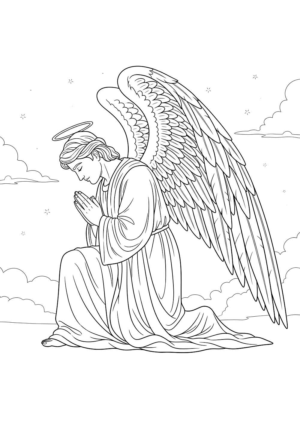Anjo para pintar