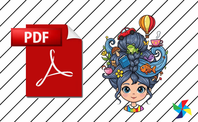 Desenhos de Cabelo Maluco em PDF