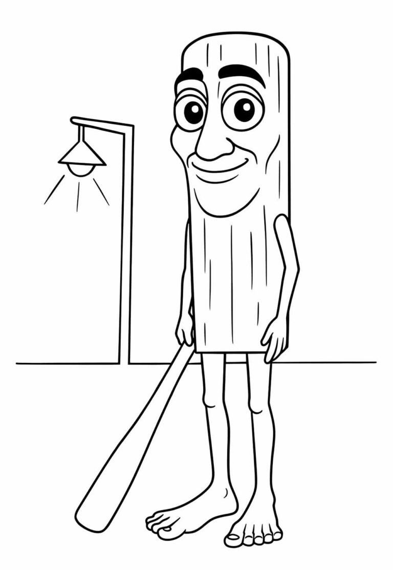 Desenhos de Tralalero Tralala para colorir - Bora Colorir