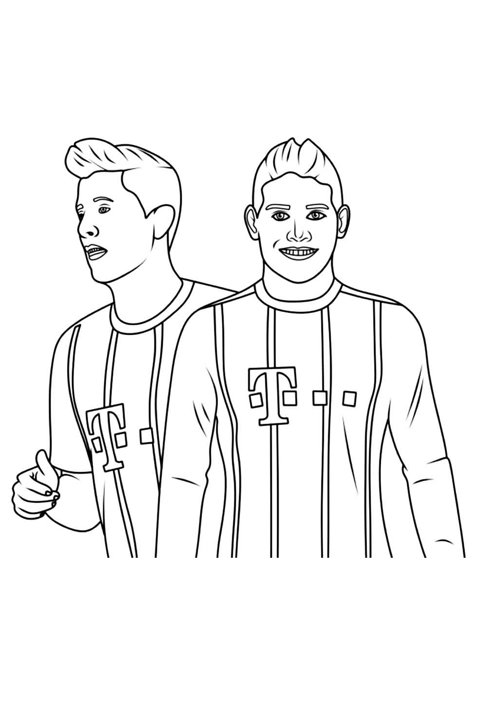 Bayern de Munique para colorir