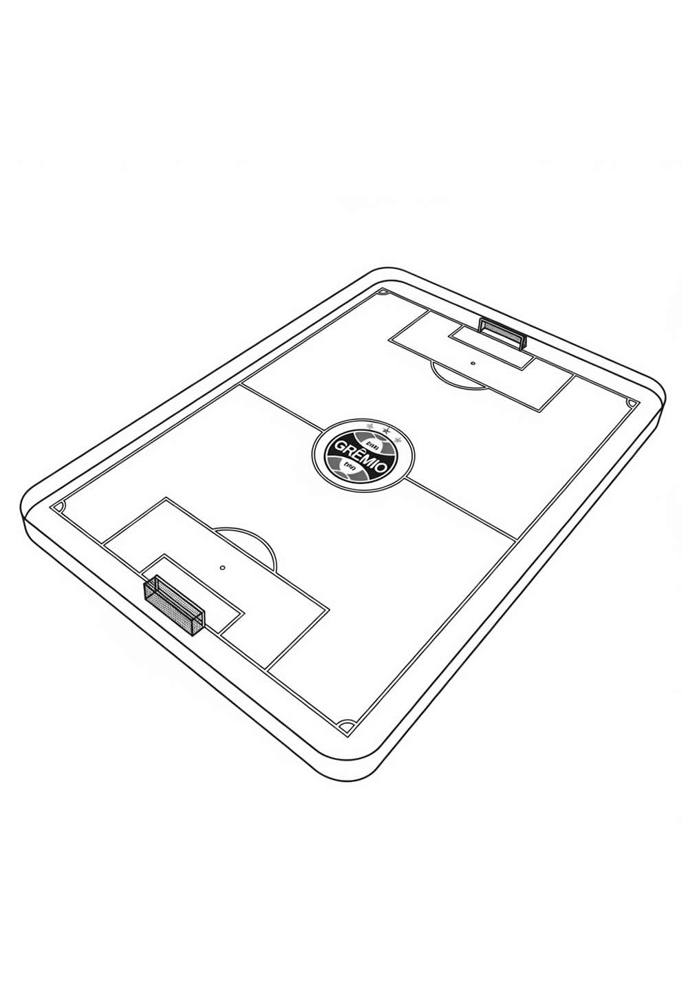 Desenho do Grêmio para colorir