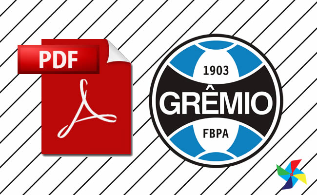 Desenhos do Grêmio em PDF