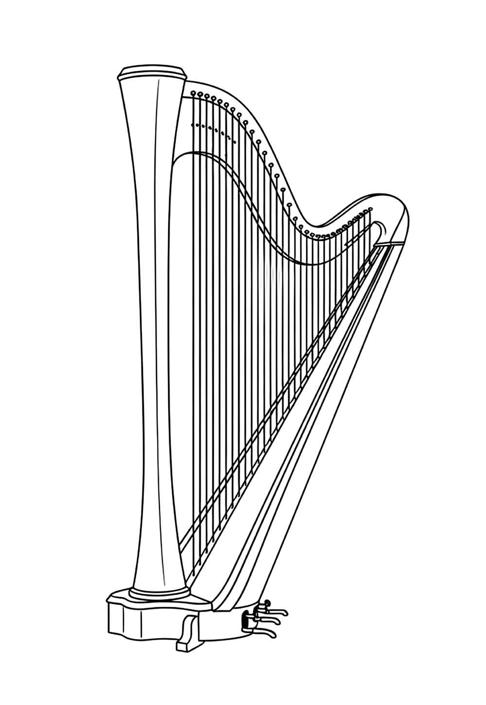 Desenho de Arpa