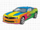 Desenhos de Camaro para colorir
