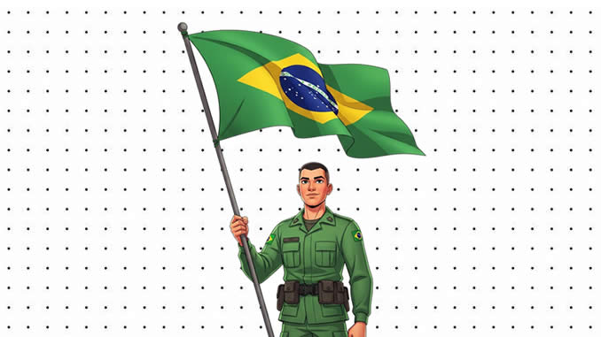Desenhos de Dia da Independência para colorir