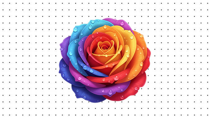 Desenhos de Flor Realista para colorir